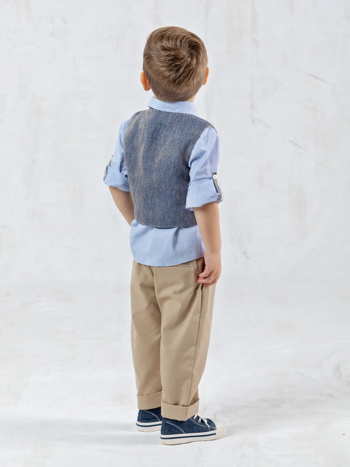 Boy's suit set 5pcs– NESTORAS