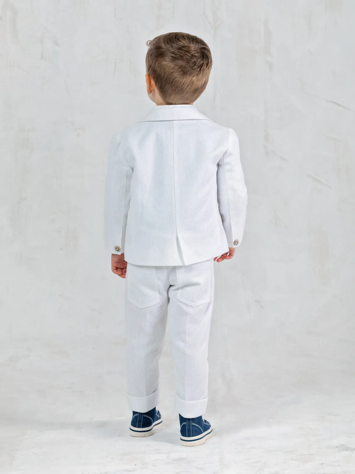 Complete baptism outfit for boy set 8pcs – PERSEAS