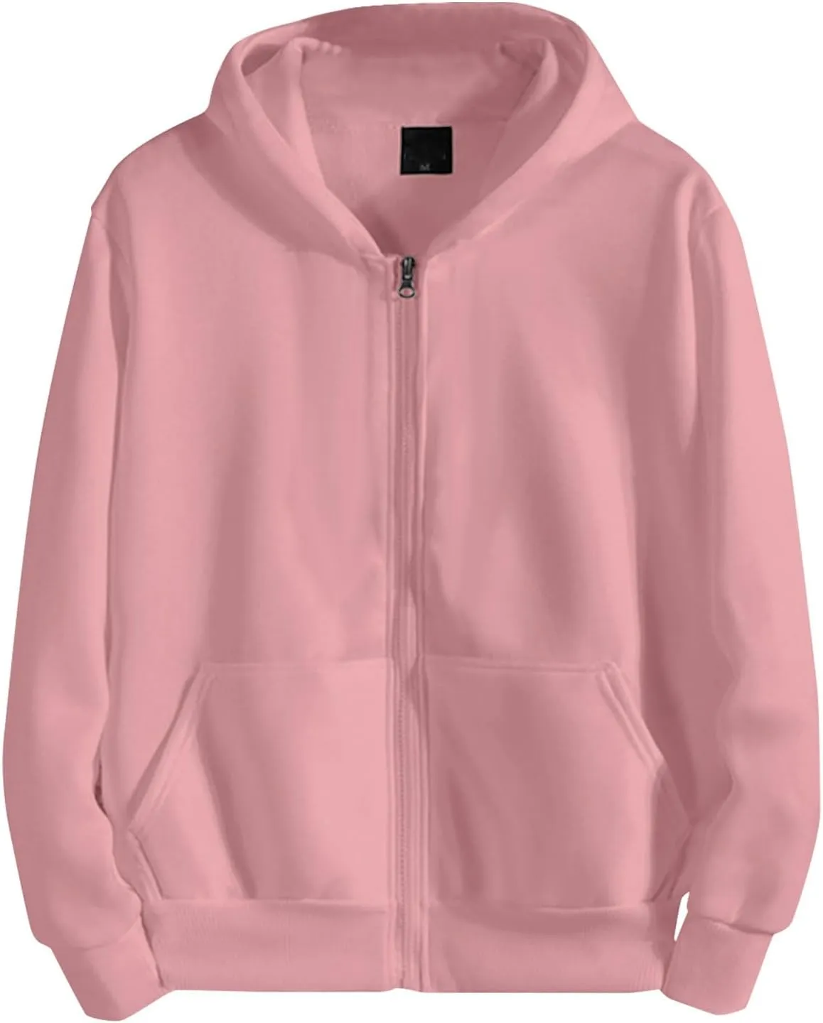 Hoodies for Men Cool Zip Up Jacket Long Sleeve Sweatshirt Drawstring Athletic Casual Fashion Sweatshirts