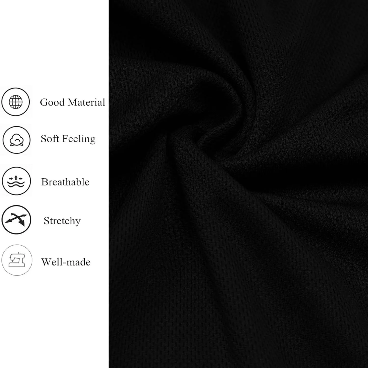 Mens Gym Shorts Athletic Lightweight Performance Quick Dry Shorts with Elastic Waist 5 Pack
