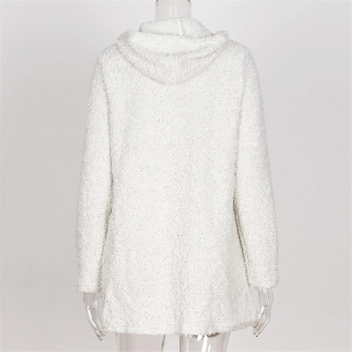 Plus Size Cardigans for Women Casual Long Sleeve Open Front Plush Chunky Knit Sweater Cardigan Fall Outerwear 5XL