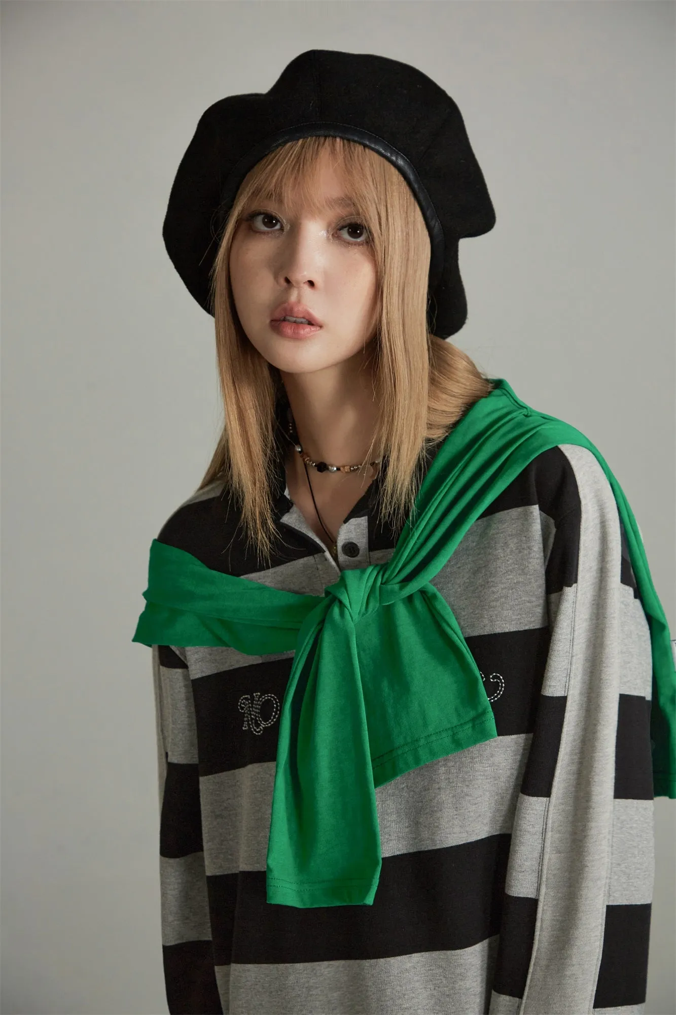 Striped Loose Fit Dress