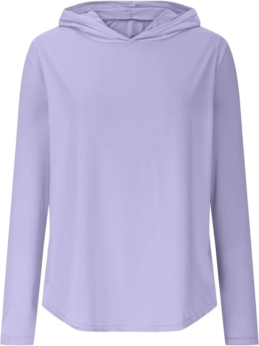 Sun Protection Hoodie For Women UPF 50  Fishing Hiking Shirt Lightweight Cool Rash Guard Casual Long Sleeve Spf Shirt