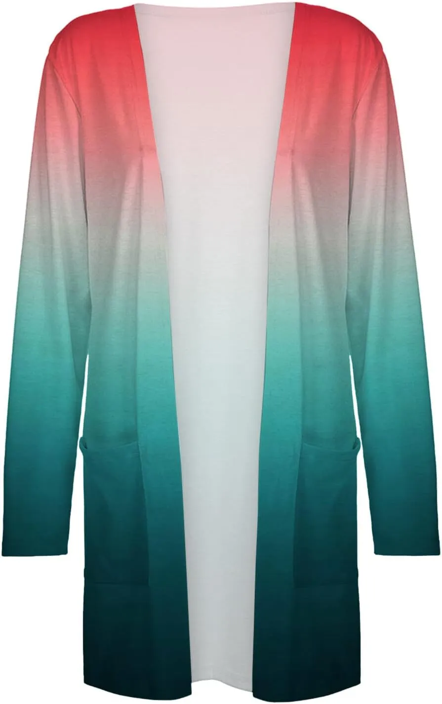 Women's Cardigan Sweaters 2023 with Pockets Knitting Cardigans Outerwear Chunky Jacket Coat