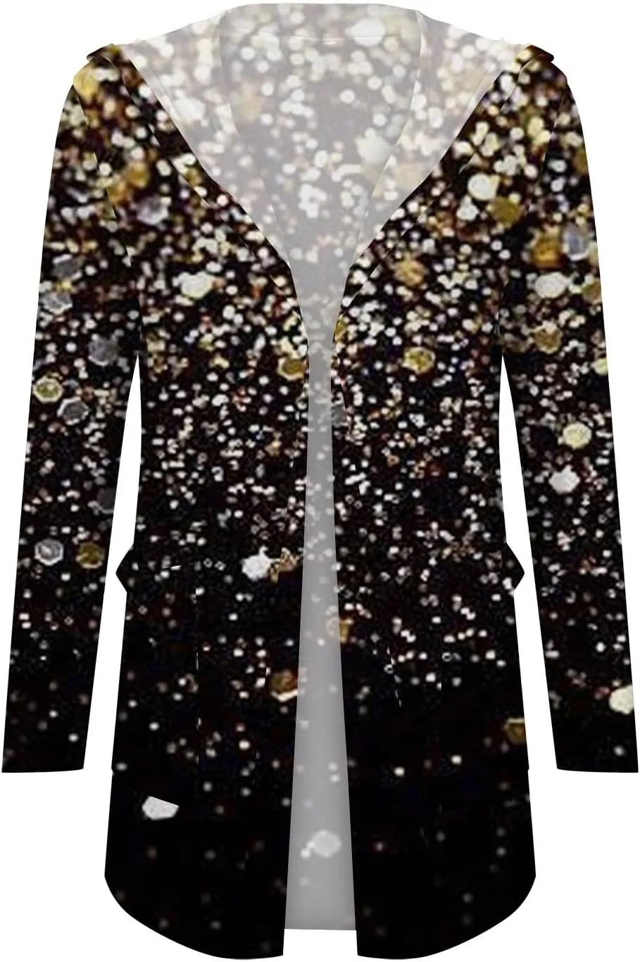 Womens Cardigans Summer Lightweight Long Sleeve with Pockets 2024 Plus Size Casual Loose Thin Open Front Cardigan