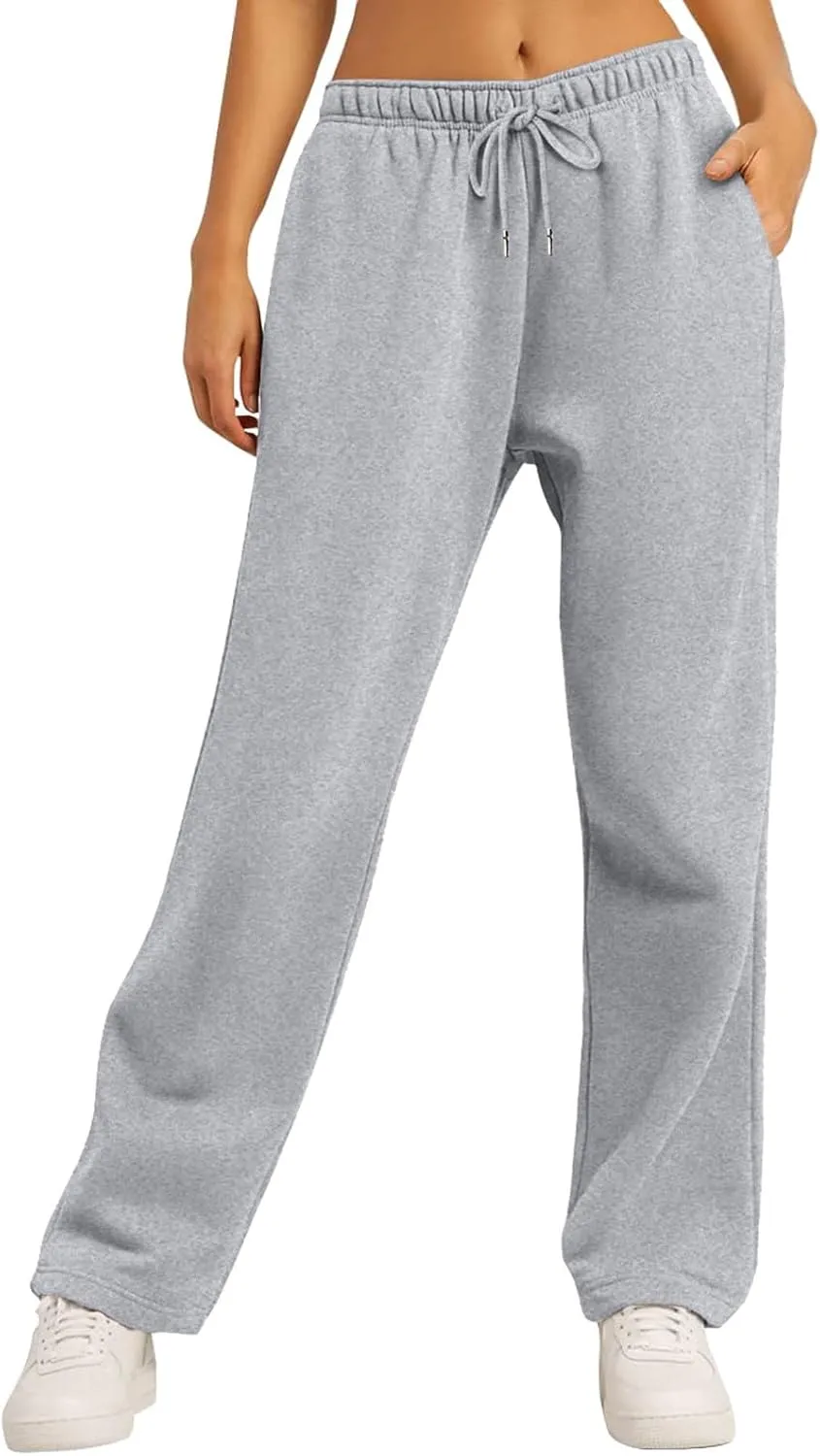 Womens Cargo Sweatpants Wide Leg Y2k Pants for Women High Waisted Casual Loose Trousers Loose Fit for Yoga Trousers